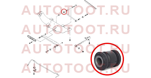 Сайлентблок заднего поперечного рычага CHEVROLET LACETTI/OPTRA (J200) 03-08/TOYOTA COROLLA/SPACIO/SP st96550051 sat – купить в Омске. Цены, характеристики, фото в интернет-магазине autotoot.ru