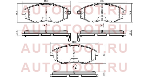 Колодки тормозные перед CHEVROLET EPICA 06-11 st96952179 sat – купить в Омске. Цены, характеристики, фото в интернет-магазине autotoot.ru