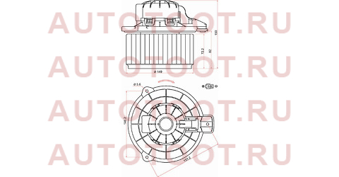 Мотор отопителя салона KIA SORENTO 09-/SPORTAGE 10-/HYUNDAI IX35 10- st971132p000 sat – купить в Омске. Цены, характеристики, фото в интернет-магазине autotoot.ru