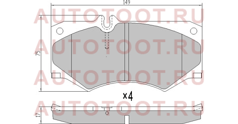 Колодки тормозные перед MERCEDES G-CLASS W460/W461/W463 89-00 sta0014201420 sat – купить в Омске. Цены, характеристики, фото в интернет-магазине autotoot.ru