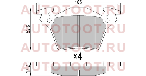 Колодки тормозные зад MERCEDES VITO 96-03 sta0034200220 sat – купить в Омске. Цены, характеристики, фото в интернет-магазине autotoot.ru