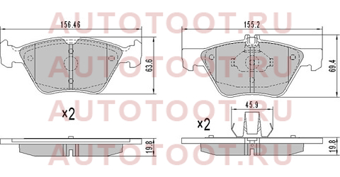 Колодки тормозные перед MERCEDES W210/C208 sta0044200320 sat – купить в Омске. Цены, характеристики, фото в интернет-магазине autotoot.ru