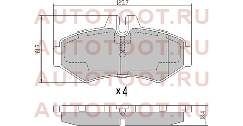 Колодки тормозные зад MERCEDES SPRINTER CLASSIC 12- sta0044202520 sat – купить в Омске. Цены, характеристики, фото в интернет-магазине autotoot.ru