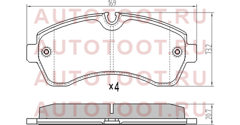 Колодки тормозные перед MERCEDES SPRINTER 06- 5-T sta0044208220 sat – купить в Омске. Цены, характеристики, фото в интернет-магазине autotoot.ru