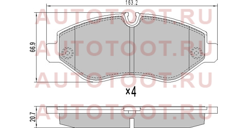 Колодки тормозные перед MERCEDES SPRINTER 06- 3/5-T sta0044208320 sat – купить в Омске. Цены, характеристики, фото в интернет-магазине autotoot.ru