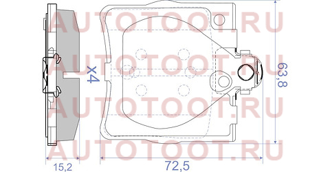 Колодки тормозные зад MERCEDES W203/CL203/C209 sta0044209120 sat – купить в Омске. Цены, характеристики, фото в интернет-магазине autotoot.ru