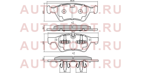 Колодки тормозные перед MERCEDES W211/S211/W463/W164/166 sta1644200820 sat – купить в Омске. Цены, характеристики, фото в интернет-магазине autotoot.ru