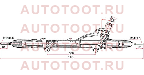 Рейка рулевая MERCEDES BENZ ML 05-11 W164 sta1644600225 sat – купить в Омске. Цены, характеристики, фото в интернет-магазине autotoot.ru