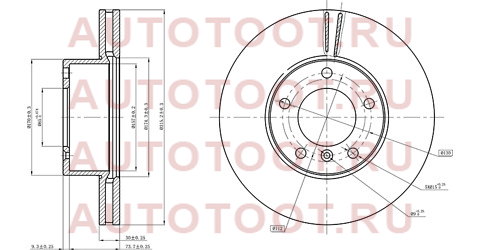 Диск тормозной перед MERCEDES W463 G500 90- sta4634210012 sat – купить в Омске. Цены, характеристики, фото в интернет-магазине autotoot.ru