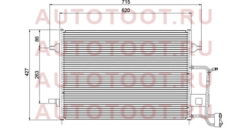 Радиатор кондиционера AUDI A6/ALLROAD 2.7T 97-04 st-ad04-394-a0 sat – купить в Омске. Цены, характеристики, фото в интернет-магазине autotoot.ru