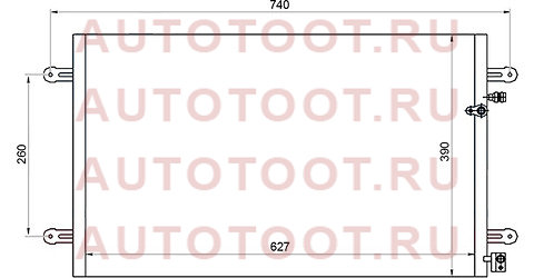 Радиатор кондиционера AUDI A6 05-11 st-ad05-394-0 sat – купить в Омске. Цены, характеристики, фото в интернет-магазине autotoot.ru