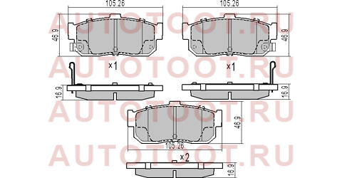 Колодки тормозные зад NISSAN BLUEBIRD U14 96-01 CEFIRO 98-02 SUNNY B15 98-04 stay060ns021 sat – купить в Омске. Цены, характеристики, фото в интернет-магазине autotoot.ru