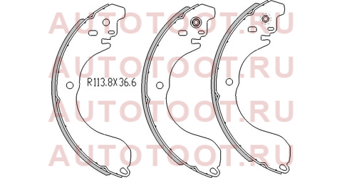 Колодки тормозные зад TOYOTA TOWNACE 08-/ NISSAN TIIDA LATIO C11 04-12/CUBE Z11/MARCH K12 02-10/NOTE stay360ns096 sat – купить в Омске. Цены, характеристики, фото в интернет-магазине autotoot.ru