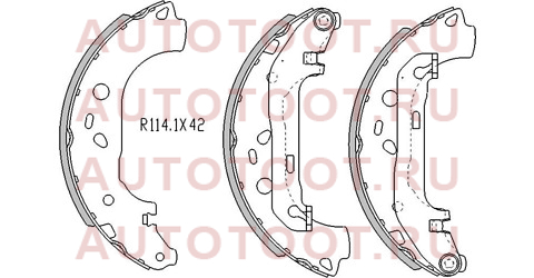 Колодки тормозные зад FORD FOCUS II 05-11/MAZDA3 BK stb3yh2638z sat – купить в Омске. Цены, характеристики, фото в интернет-магазине autotoot.ru