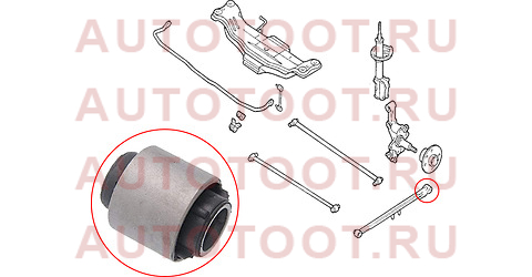 Сайлентблок задней продольной тяги MAZDA 323/FAMILIA 98-04/PREMACY 99-05 stbl8d28200bb sat – купить в Омске. Цены, характеристики, фото в интернет-магазине autotoot.ru