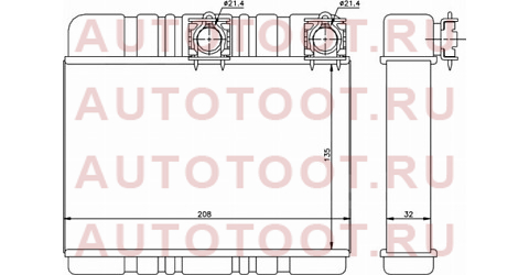 Радиатор отопителя салона BMW 3 E46 98-05/X3 E 83 04-10 W A/C st-bm33-395-0 sat – купить в Омске. Цены, характеристики, фото в интернет-магазине autotoot.ru