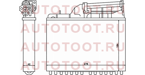 Радиатор отопителя салона BMW 5 E 34 88- W/O A/C st-bm52-395-a0 sat – купить в Омске. Цены, характеристики, фото в интернет-магазине autotoot.ru