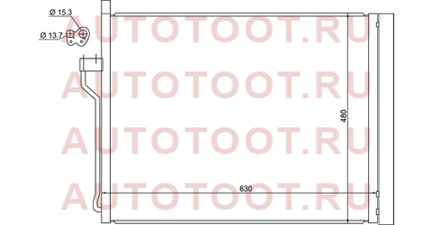 Радиатор кондиционера BMW 5-SERIES F10/F11 10-/6-SERIES F06/F12/F13 12-/7-SERIES F01/F02 08-15 stbm553940 sat – купить в Омске. Цены, характеристики, фото в интернет-магазине autotoot.ru