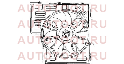 Диффузор радиатора в сборе BMW X5 99-05 st-bmx5-201-0 sat – купить в Омске. Цены, характеристики, фото в интернет-магазине autotoot.ru