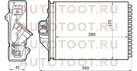 Радиатор отопителя салонаCHRYSLER VOYAGER/TOWN&COUNTRY/DODGE CARAVAN 03-08 stcr103950 sat – купить в Омске. Цены, характеристики, фото в интернет-магазине autotoot.ru