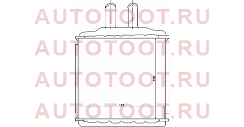 Радиатор отопителя салона CHEVROLET / DAEWOO LACETTI 04-/NUBIRA 03-/SUZUKI FORENZA 03- st-cvw1-395-0 sat – купить в Омске. Цены, характеристики, фото в интернет-магазине autotoot.ru