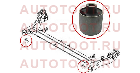 Сайлентблок задней балки MAZDA DEMIO 96- st-d201-28-460b sat – купить в Омске. Цены, характеристики, фото в интернет-магазине autotoot.ru