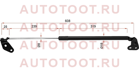 Амортизатор задней двери MAZDA DEMIO 96- RH st-d202-62-620a Sat – купить в Омске. Цены, характеристики, фото в интернет-магазине autotoot.ru