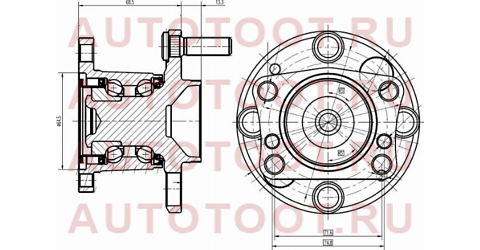 Ступичный узел задн. MAZDA DEMIO DE3FS, DE3AS, DE5FS 07- std6512615xa sat – купить в Омске. Цены, характеристики, фото в интернет-магазине autotoot.ru