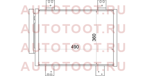 Радиатор кондиционера DAIHATSU TERIOS/BE-GO J2##E 06- stda013940 sat – купить в Омске. Цены, характеристики, фото в интернет-магазине autotoot.ru