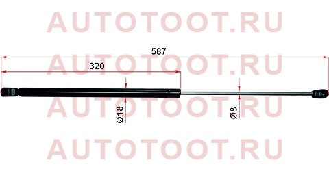 Амортизатор крышки багажника MAZDA 2/DEMIO DY# 02-07 st-dd10-62-620 sat – купить в Омске. Цены, характеристики, фото в интернет-магазине autotoot.ru