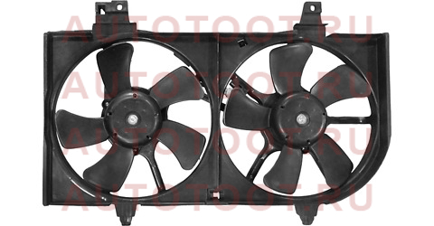 Диффузор радиатора двойной в сборе NISSAN BLUEBIRD SYLPHY/AD/WINGROAD/SUNNY/ALMERA 98-05/ALMERA 07- st-dt07-201-0 Sat – купить в Омске. Цены, характеристики, фото в интернет-магазине autotoot.ru