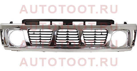 Решетка радиатора NISSAN PATROL/SAFARI 93-94 черная с хромом st-dt72-093-a0 sat – купить в Омске. Цены, характеристики, фото в интернет-магазине autotoot.ru