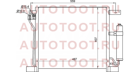 Радиатор кондиционера NISSAN JUKE 1,6T 10- stdtw5394a0 sat – купить в Омске. Цены, характеристики, фото в интернет-магазине autotoot.ru