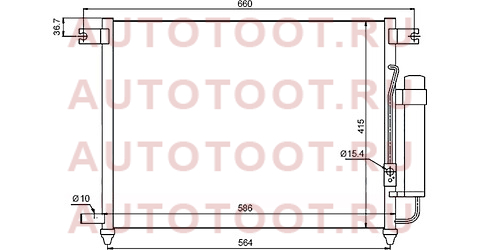 Радиатор кондиционера CHEVROLET AVEO 1.4 05- / DAEWOO KALOS 1.4 02- st-dw07-394-0 sat – купить в Омске. Цены, характеристики, фото в интернет-магазине autotoot.ru