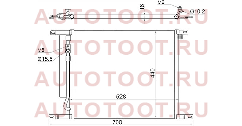 Радиатор кондиционера CHEVROLET AVEO 08-11 stdw07394a0 sat – купить в Омске. Цены, характеристики, фото в интернет-магазине autotoot.ru