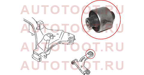 Сайлентблок переднего нижнего рычага задний (вертик) FORD ESCAPE/MAVERICK/MAZDA TRIBUTE 00-07 stec0134300jbb sat – купить в Омске. Цены, характеристики, фото в интернет-магазине autotoot.ru