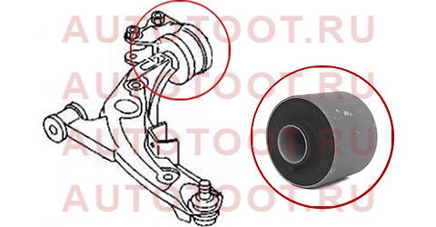 Сайлентблок задний переднего рычага (без кронштейна) MAZDA CX-7 06-12/CX-9-0713/MPV 06- steg2134350br sat – купить в Омске. Цены, характеристики, фото в интернет-магазине autotoot.ru