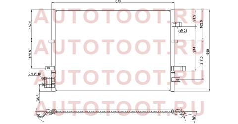 Радиатор кондиционера FORD MONDEO 00-07 stfd29394a0 sat – купить в Омске. Цены, характеристики, фото в интернет-магазине autotoot.ru