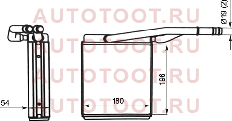 Радиатор отопителя салона FORD FOCUS 98-04 stfda43950 sat – купить в Омске. Цены, характеристики, фото в интернет-магазине autotoot.ru