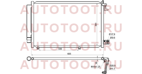 Радиатор кондиционера FORD FIESTA 09- st-fdv4-394-0 sat – купить в Омске. Цены, характеристики, фото в интернет-магазине autotoot.ru