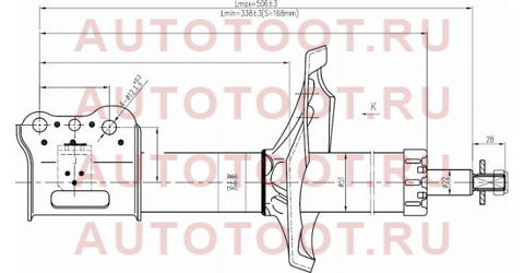 Стойка передняя MAZDA CAPELLA/626 97-02 LH st-ge4t-34-900a sat – купить в Омске. Цены, характеристики, фото в интернет-магазине autotoot.ru