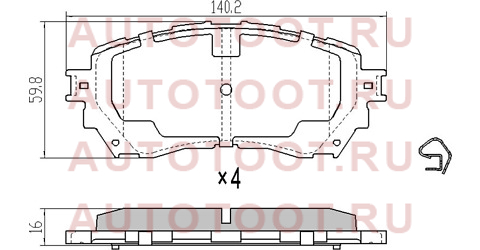 Колодки тормозные перед MAZDA 6 12- stghy93328z sat – купить в Омске. Цены, характеристики, фото в интернет-магазине autotoot.ru