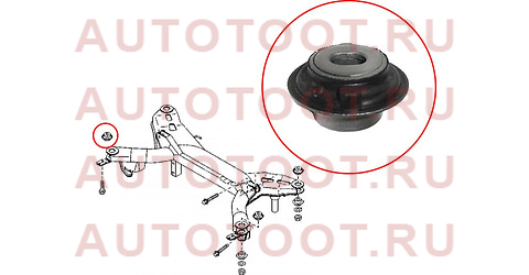 Сайлентблок задней балки MAZDA 6 02-12 LH stgj6a2886xa sat – купить в Омске. Цены, характеристики, фото в интернет-магазине autotoot.ru