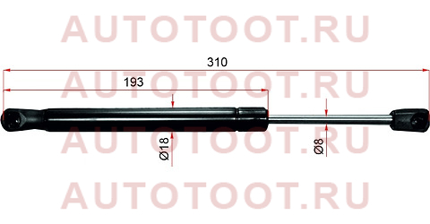 Амортизатор крышки багажника MAZDA 6/ATENZA GG##/GY## седан 02-07 st-gj6a-56-930 sat – купить в Омске. Цены, характеристики, фото в интернет-магазине autotoot.ru