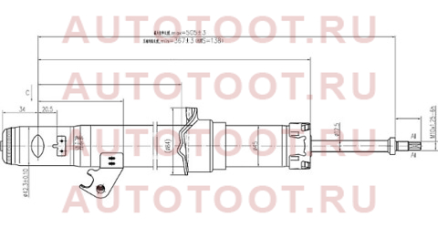 Стойка передняя MAZDA 6/ATENZA 02- LH stgj6f34900 sat – купить в Омске. Цены, характеристики, фото в интернет-магазине autotoot.ru