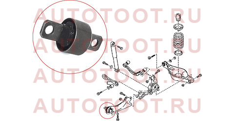 Сайлентблок RR нижнего продольного рычага MAZDA 6 2007- stgs1d28250cbu sat – купить в Омске. Цены, характеристики, фото в интернет-магазине autotoot.ru