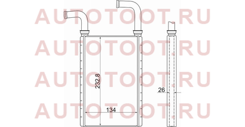 Радиатор отопителя салона Hino 500 02-\ MITSUBISHI FUSO CANTER FE7#\FE8# st-hi97-395-0 sat – купить в Омске. Цены, характеристики, фото в интернет-магазине autotoot.ru