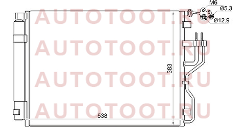 Радиатор кондиционера HYUNDAI IX35/KIA SPORTAGE 10- DIESEL sthy14394a0 sat – купить в Омске. Цены, характеристики, фото в интернет-магазине autotoot.ru