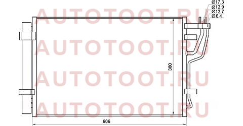 Радиатор кондиционера KIA CEED 07-/HYUNDAI I30 07-/ELANTRA 06- st-hy47-394-0 sat – купить в Омске. Цены, характеристики, фото в интернет-магазине autotoot.ru