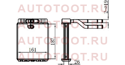 Радиатор отопителя салона HYUNDAI HD-65/72/78/COUNTY sthy723950 sat – купить в Омске. Цены, характеристики, фото в интернет-магазине autotoot.ru